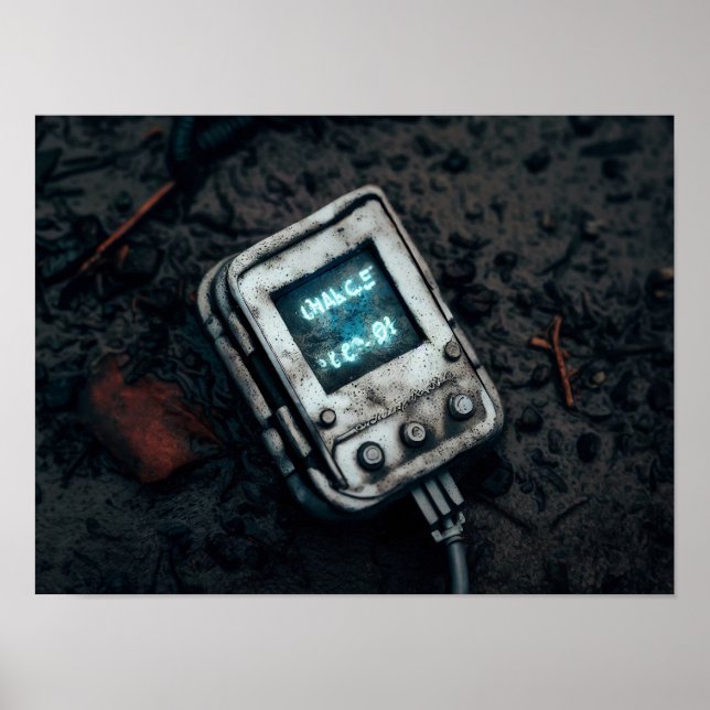 Póster Tecnología Alien (Frente)