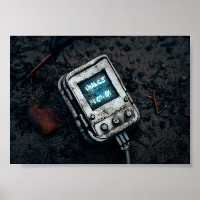 Póster Tecnología Alien (Frente)