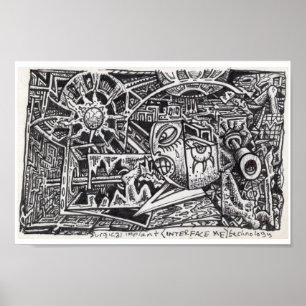 Póster Tecnología de Implante Quirúrgico (Interface Me).