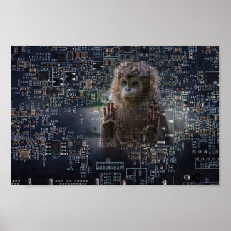 Póster Tecnología y naturaleza.