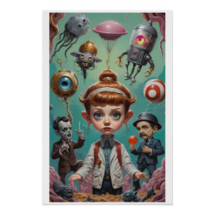 Póster Tecnomancia recursiva