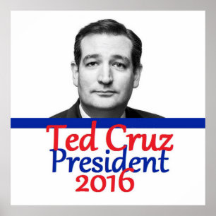 Póster Ted Cruz 2016