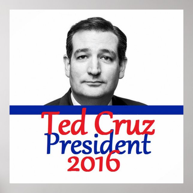 Póster Ted Cruz 2016 (Frente)