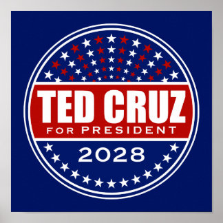 Póster Ted Cruz para Presidente 2028