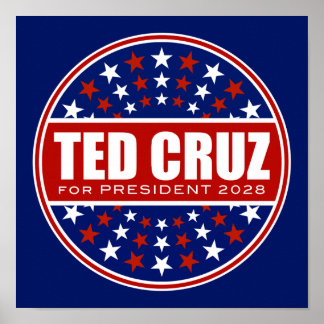 Póster Ted Cruz para Presidente 2028