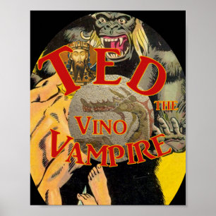 Póster Ted el vampiro del vino