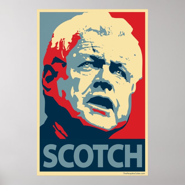 Póster Ted Kennedy - Scotch: Poster de OHP (Frente)