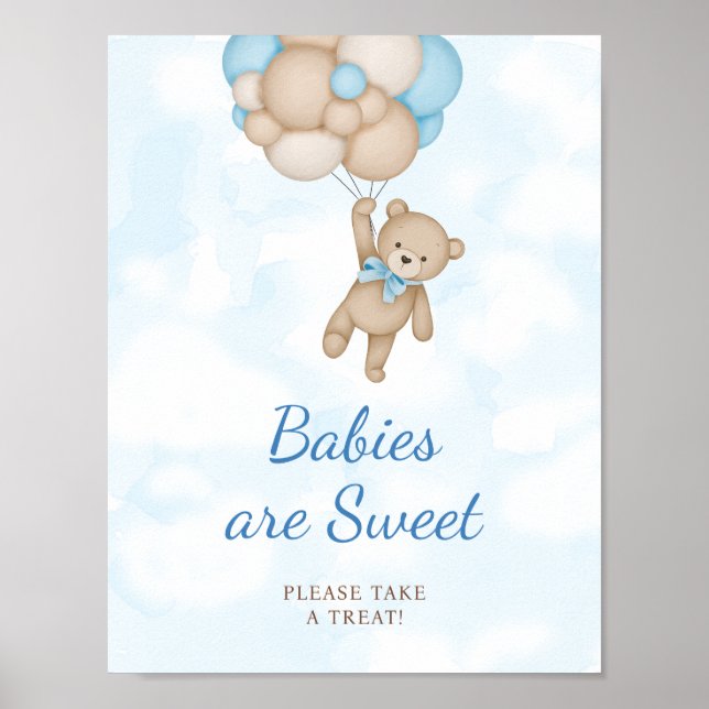 Póster Teddy Bear Babies are Sweet Poster (Frente)