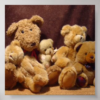 Póster Teddy Bears