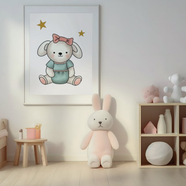 Póster Teddy con vestido y Poster de cinta (Subido por el creador)