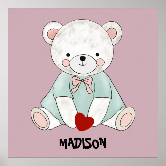 Póster Teddy dulce (Frente)