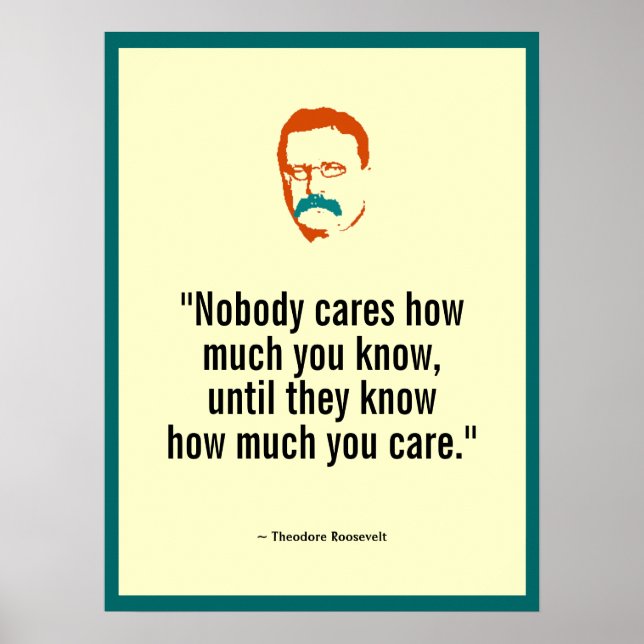 Póster Teddy Roosevelt (Frente)