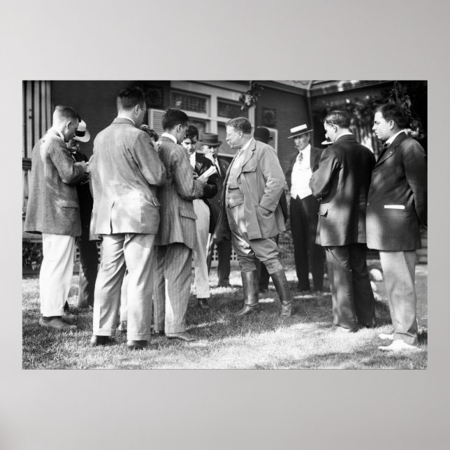 Póster Teddy Roosevelt, 1912 (Frente)