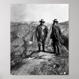 Póster Teddy Roosevelt y John Muir - Punto glaciar