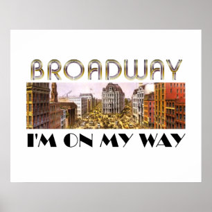 Póster TEE Broadway Star