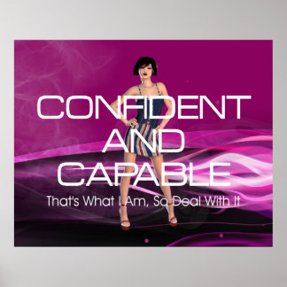 Póster TEE Confident