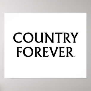 Póster TEE Country Para Siempre