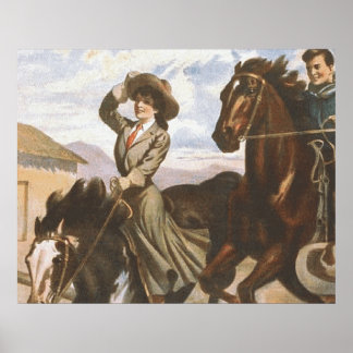 Póster TEE Cowgirl OS