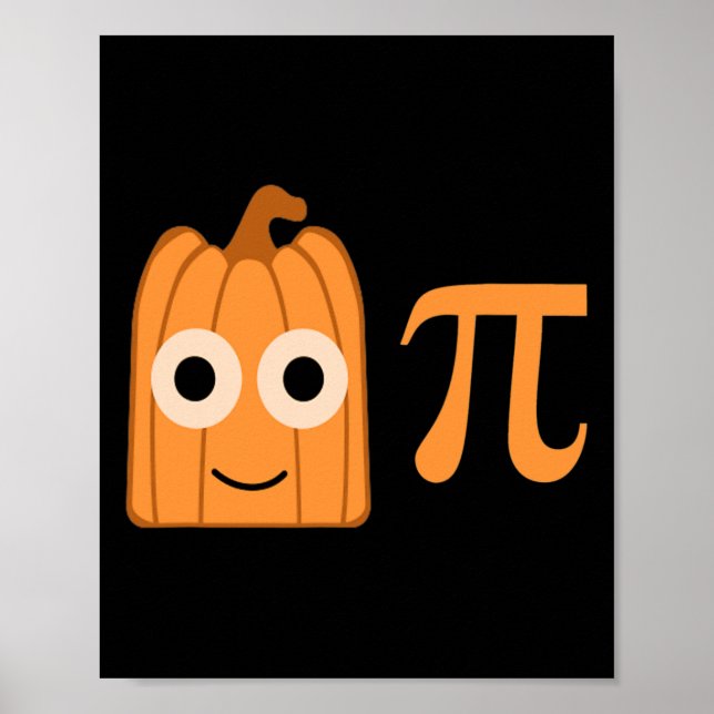 Póster Tee De Calabaza Divertida Para Maestra Y Profesora (Frente)