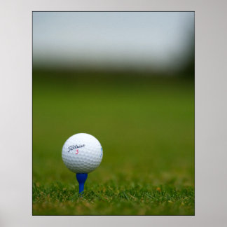 Póster Tee-off