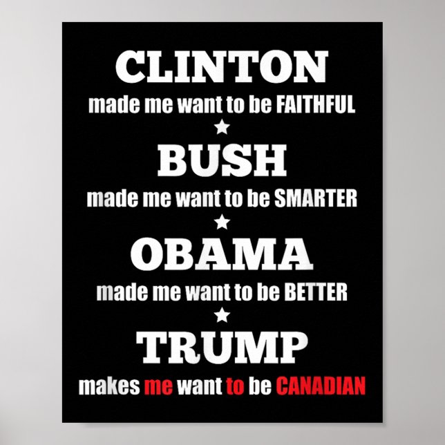 Póster Tee Política Contra Trump Para Independientes Y (Frente)