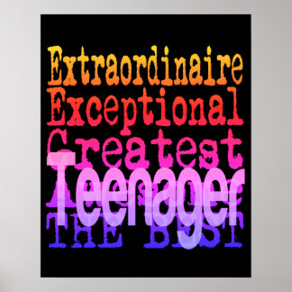 Póster Teenager Extraordinaire