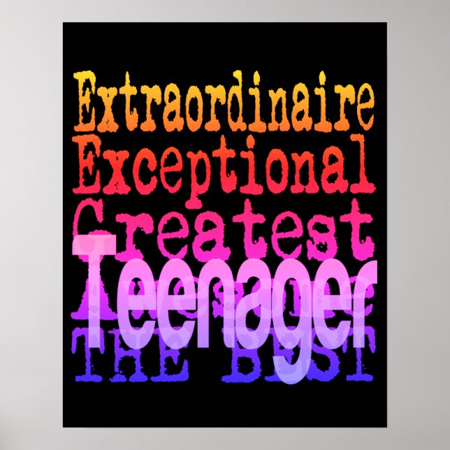 Póster Teenager Extraordinaire (Frente)