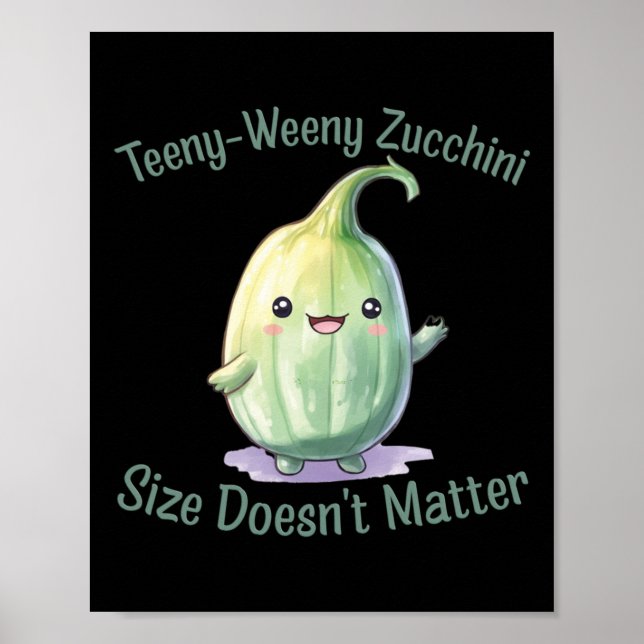 Póster Teeny-weeny Zucchini (Frente)