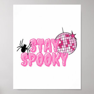 Póster Tees gráficos de otoño - Fiesta Discoteca Spooky