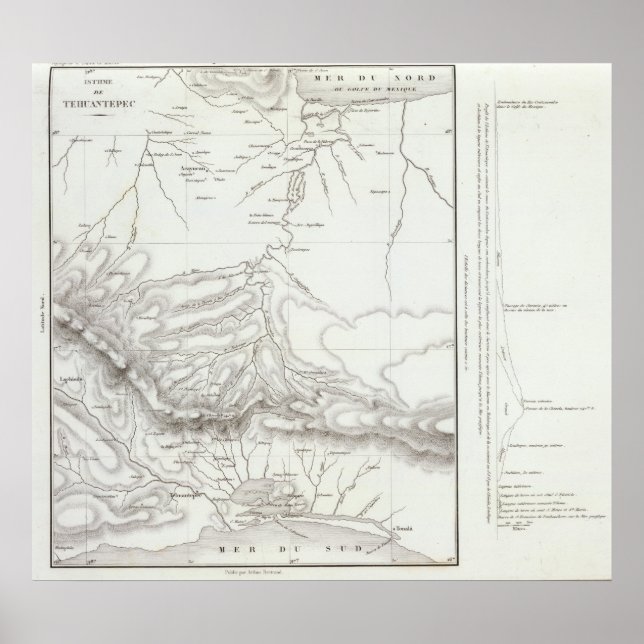 Póster Tehuantepec, México (Frente)