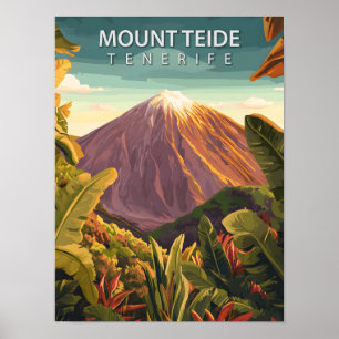 Póster Teide Tenerife Canaria