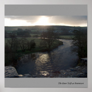 Póster Teifi Sunset