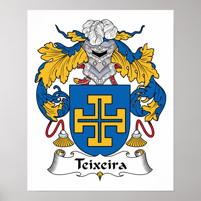 Póster Teixeira Family Crest (Frente)