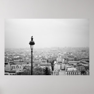 Póster Tejados de la París - poster