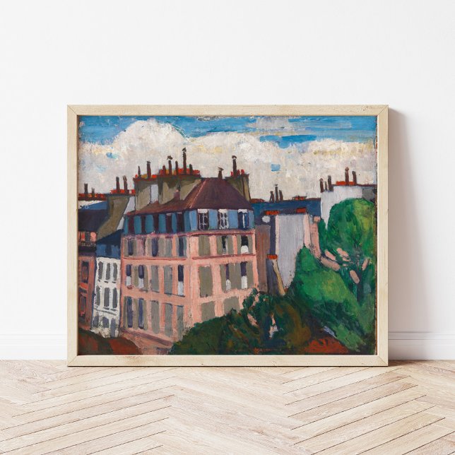 Póster Tejados de París | Henry Lyman SaŪen (Subido por el creador)