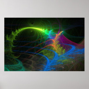 Póster Tejer la tela del espacio y el tiempo -2009