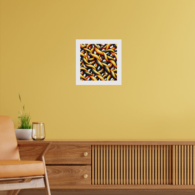 Póster Tejido de Carbón (Salón 2)