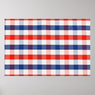 Póster Tejido de tela en estilo vintage