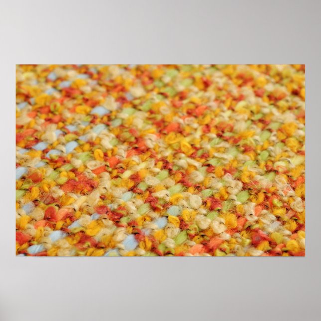 Póster Tejido decorativo (Frente)
