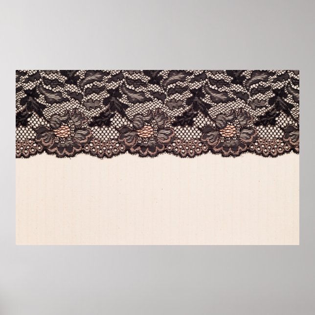 Póster Tejido textil y encaje para fondo (Frente)