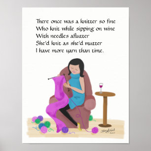 Póster Tejiendo a Limerick ~ Más años que tiempo