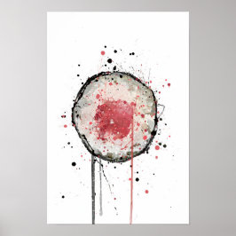 Póster Tekkamaki Tuna Sushi Roll