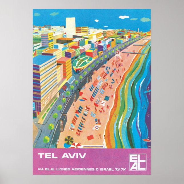 PÓSTER TEL AVIV (Frente)