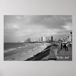 Póster Tel-Aviv, Israel