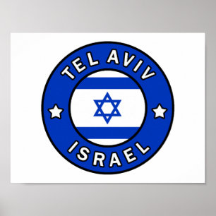 Póster Tel Aviv Israel