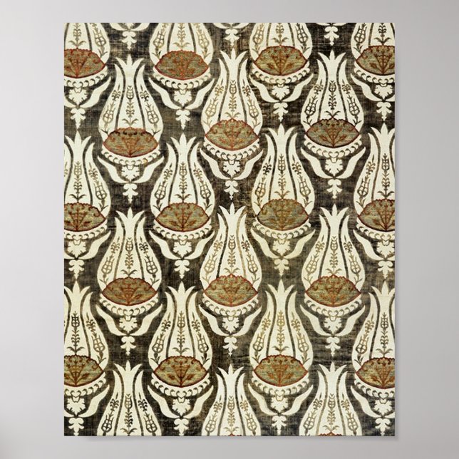 Póster Tela De Amueblado (1600-1700) De William Morris (Frente)