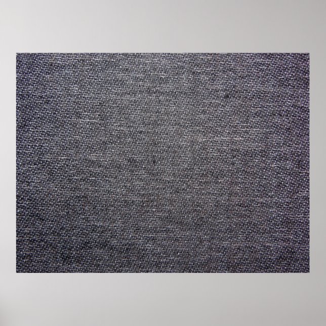 Póster tela gris negra (Frente)