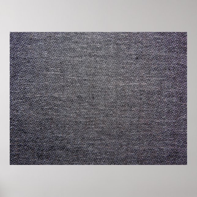 Póster tela gris negra (Frente)