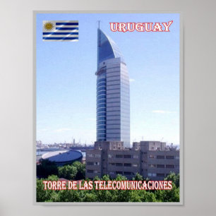 Póster Telecommunications Tower - Uruguay -