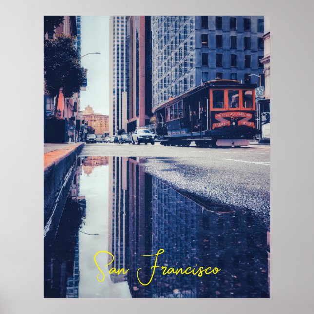 Póster Teleférico de San Francisco (Frente)